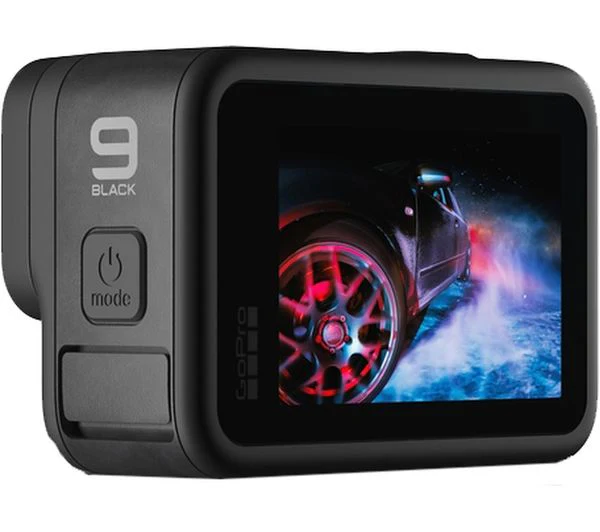 GOPRO HERO9 Black 4K Ultra HD Action Camera - Black - Acceptable