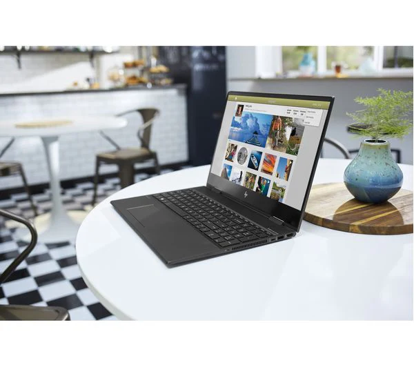 HP ENVY x360 15.6" 2 in 1 - AMD Ryzen 7, 16GB RAM, 512GB SSD, Black - Good - Image 10