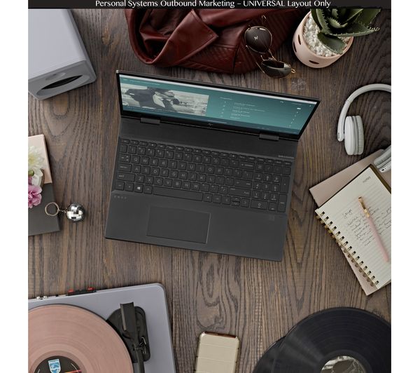 HP ENVY x360 15.6" 2 in 1 - AMD Ryzen 7, 16GB RAM, 512GB SSD, Black - Good - Image 11
