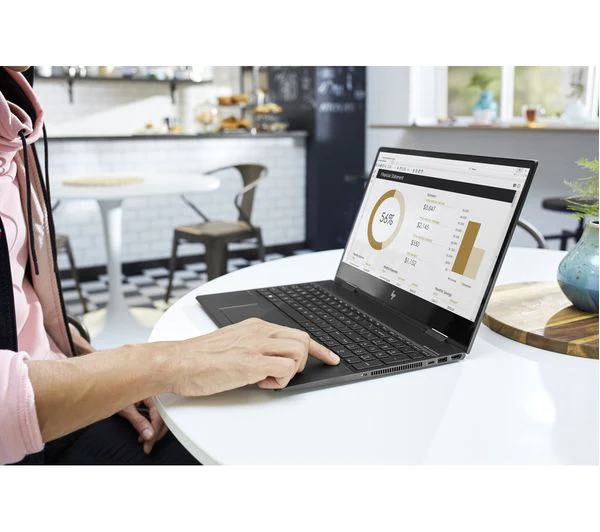 HP ENVY x360 15.6" 2 in 1 - AMD Ryzen 7, 16GB RAM, 512GB SSD, Black - Good - Image 15