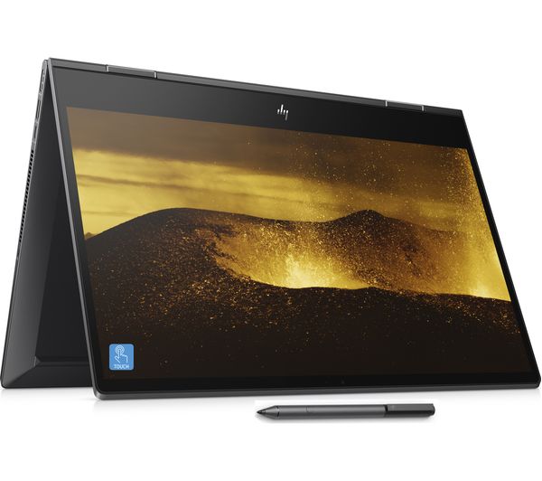 HP ENVY x360 15.6" 2 in 1 - AMD Ryzen 7, 16GB RAM, 512GB SSD, Black - Good - Image 2