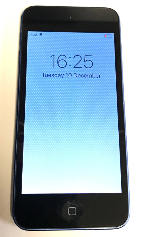 iPod Touch 6th Gen 128GB Blue Model
