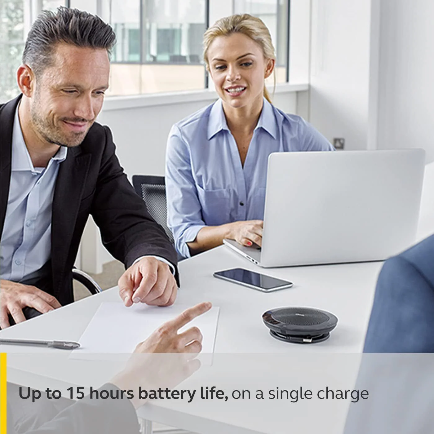 Jabra SPEAK 510 Portable Wireless Bluetooth and USB Speakerphone - Image 4