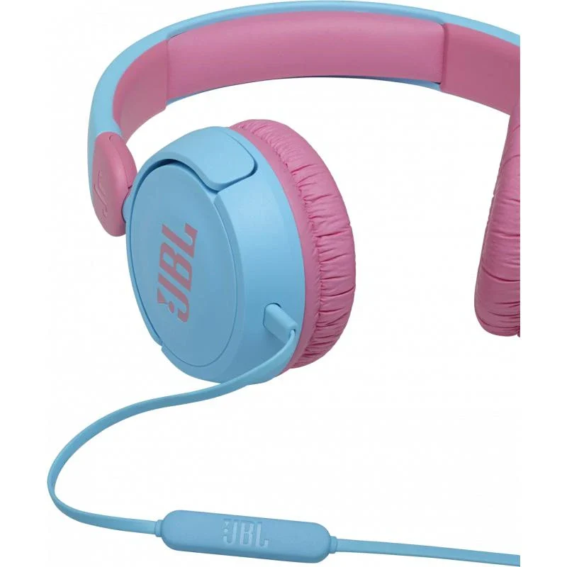 JBL JR310 On-Ear Kids Wired Headphones Blue - Image 4
