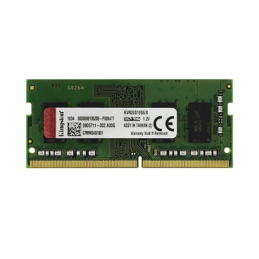 Kingston 8GB DDR4 2666MHz Laptop RAM SODIMM PC4-2666V 1Rx8