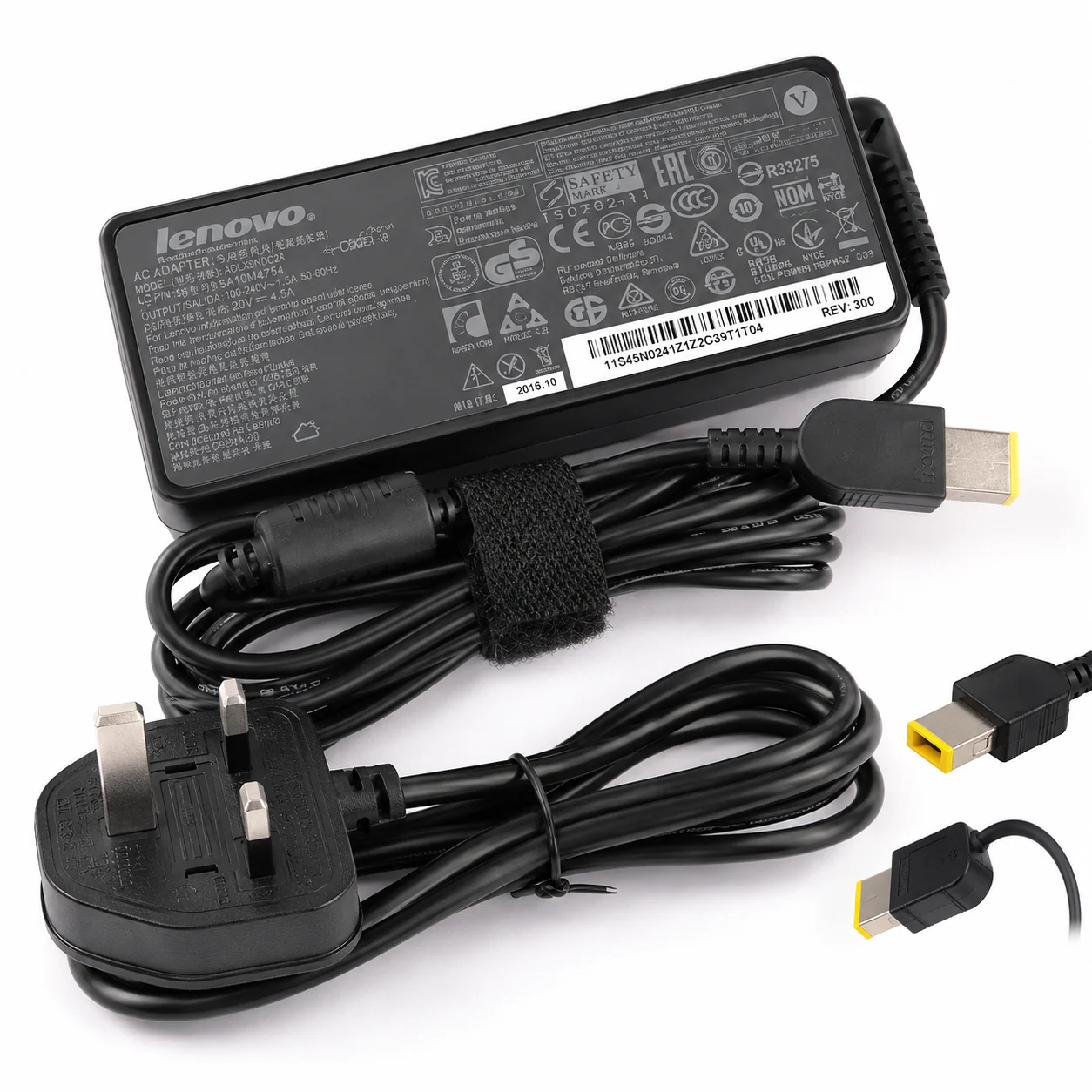 Lenovo 90W Laptop Charger Slim Tip Genuine AC Power Adapter – Good