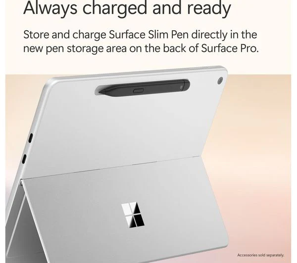 MICROSOFT 12" Surface Pro, Copilot+ PC - Snapdragon X Plus, 16GB RAM, 256GB SSD, Platinum - Pristine - Image 7