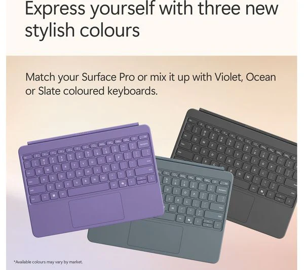 MICROSOFT 12" Surface Pro, Copilot+ PC - Snapdragon X Plus, 16GB RAM, 256GB SSD, Platinum - Pristine - Image 8