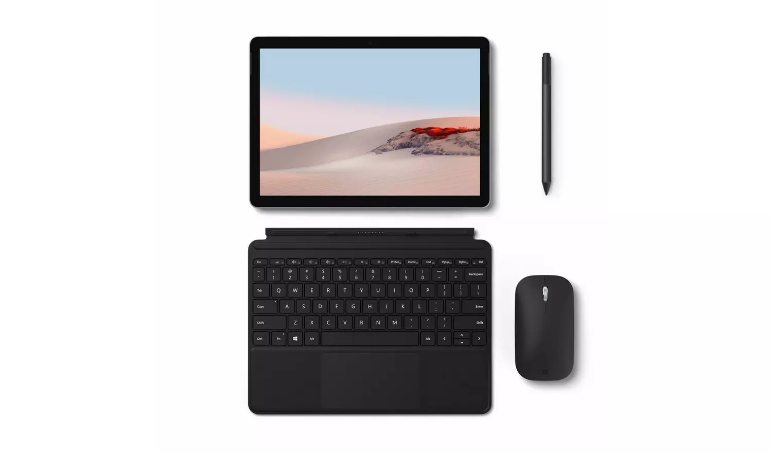 Microsoft Surface Go Type Cover Keyboard with Trackpad - Black - Good - Image 5