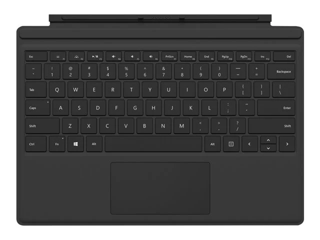 Microsoft Surface Pro 4/5/6/7 Type Cover (Model 1725) – Black – Acceptable