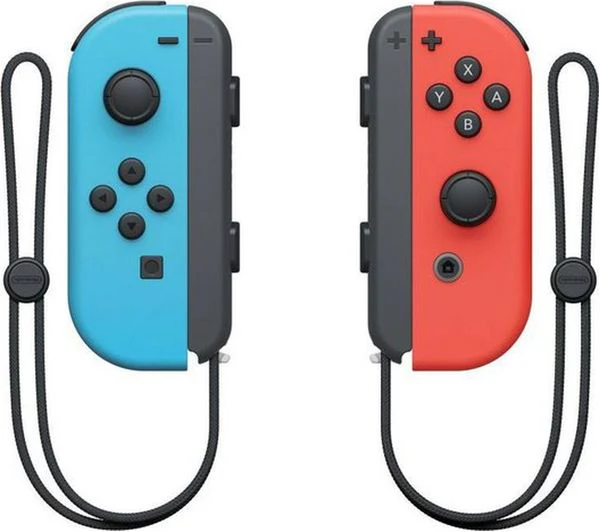 NINTENDO Switch Joy-Con Wireless Controllers - Red & Blue - Very Good