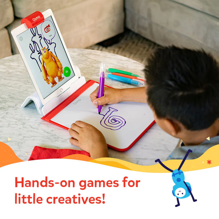 Osmo - Creative Starter Kit for iPad - 3 Educational Learning Games (Osmo Base Included) - Image 7