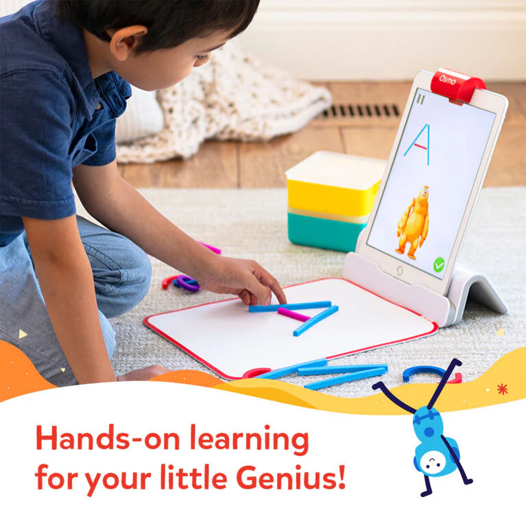 Osmo - Little Genius Starter Kit for iPad - 4 Educational Learning Games - Ages 3-5 - Phonics and Creativity - (Osmo - iPad Base Included) - Image 7
