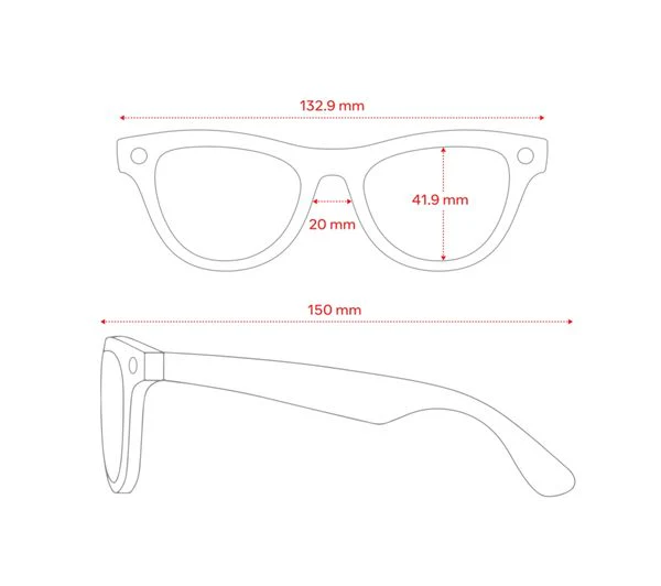 RAY-BAN Meta Skyler (Gen 2) Glasses - Shiny Black with Polarised Gradient Graphite Lenses - Good - Image 7