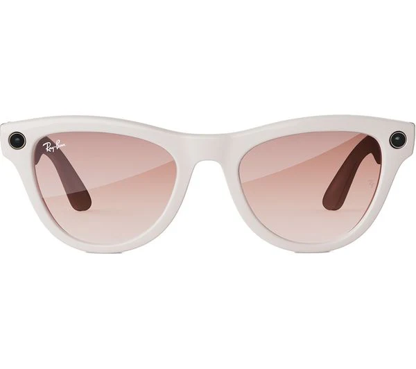 Ray-Ban Meta Skyler Glasses – Shiny Chalk Gray – Good
