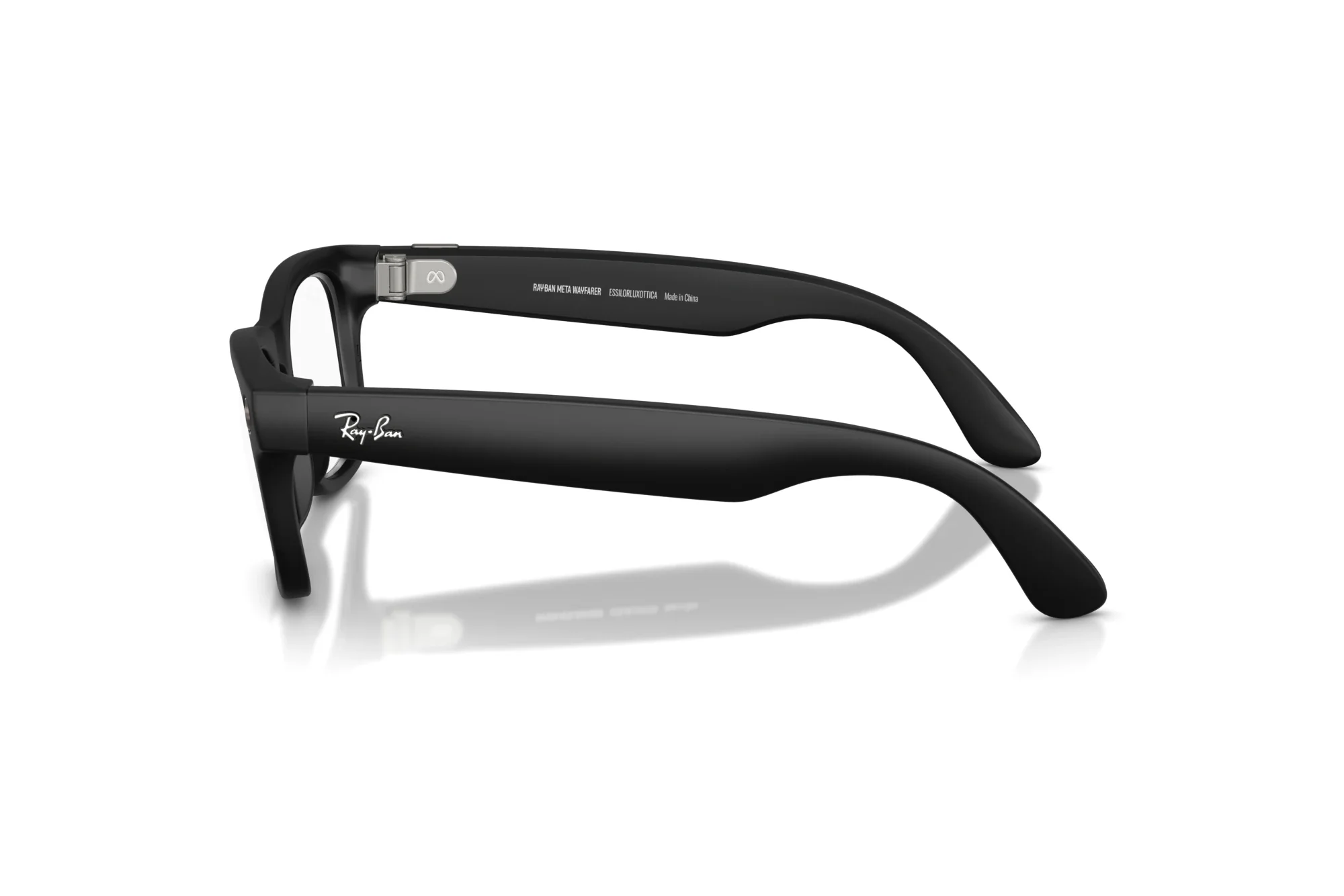 Ray-Ban Meta Wayfarer Gen 2 Matte Black Clear/Grey Transitions Lenses - Pristine - Image 2