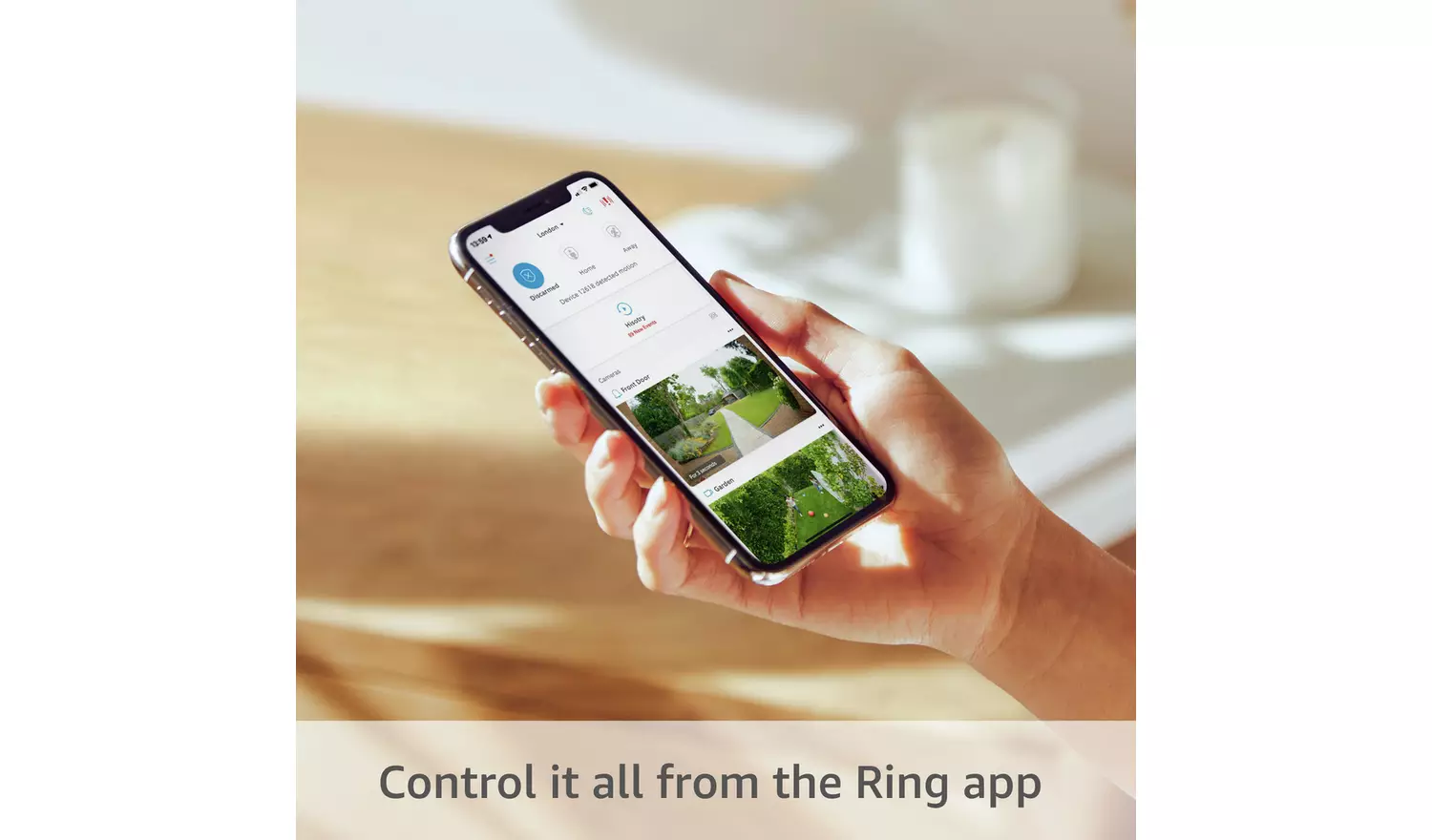 Ring 5 Piece Alarm Kit 2nd Gen – White – Good - Image 5