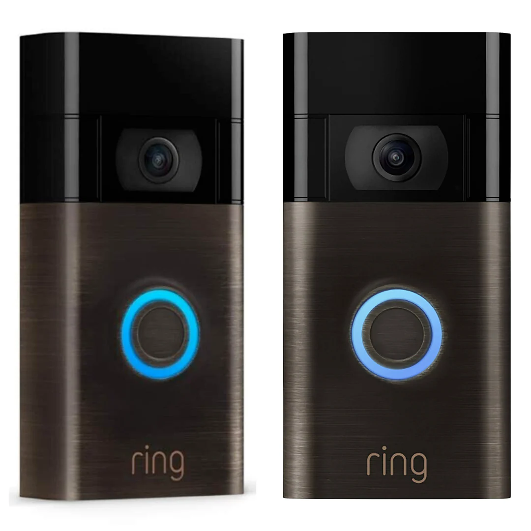 Ring Battery Video Doorbell 2nd Gen Venetian Bronze - Pristine - Image 2