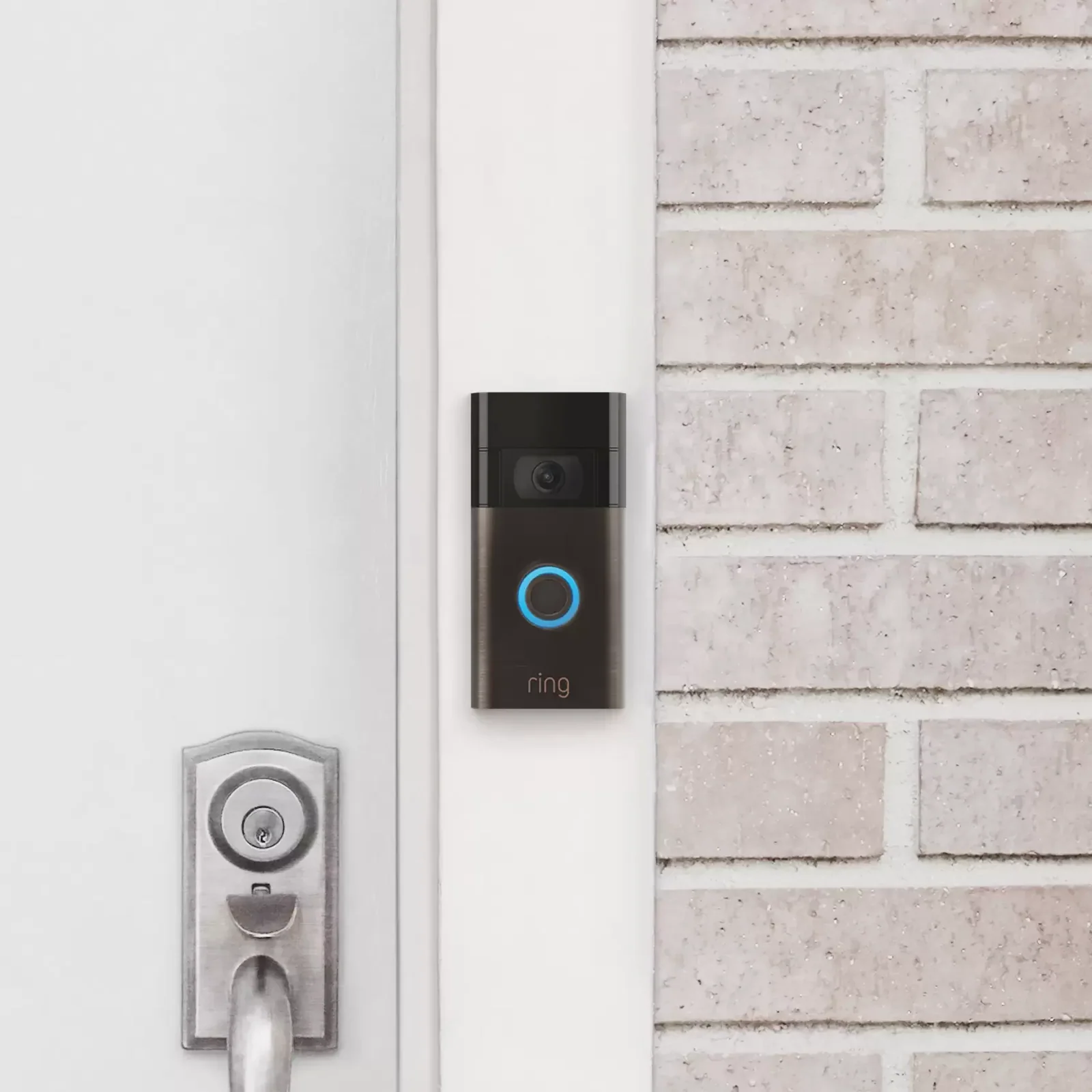 Ring Battery Video Doorbell 2nd Gen Venetian Bronze - Pristine - Image 7