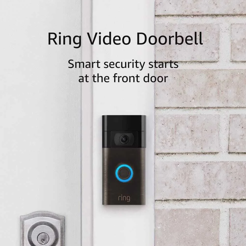 Ring Battery Video Doorbell 2nd Gen Venetian Bronze - Pristine - Image 8