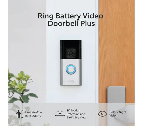 RING Battery Video Doorbell Plus - Good - Image 7