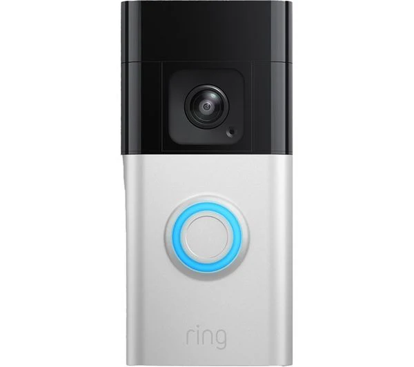 RING Battery Video Doorbell Pro - Nickel - Pristine