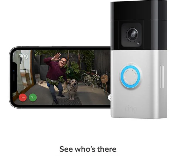 RING Battery Video Doorbell Pro - Nickel - Pristine - Image 3