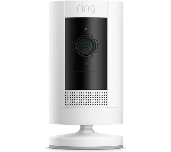Ring Stick Up Cam Battery White Wireless Security Camera - Good
