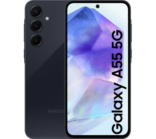 SAMSUNG Galaxy A55 5G - 128GB, Awesome Navy - Pristine