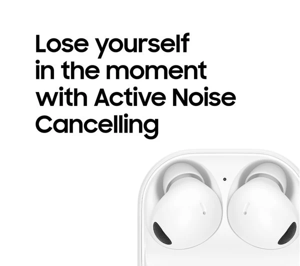 SAMSUNG Galaxy Buds2 Pro Wireless Bluetooth Noise-Cancelling Earbuds - White - Pristine - Image 6
