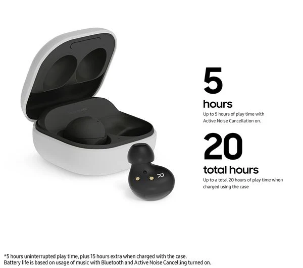 SAMSUNG Galaxy Buds2 - White - Acceptable - Image 4