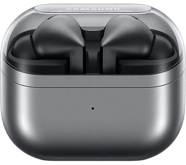 SAMSUNG Galaxy Buds3 Pro Wireless Bluetooth Noise-Cancelling Earbuds - Silver - Very Good - Image 9