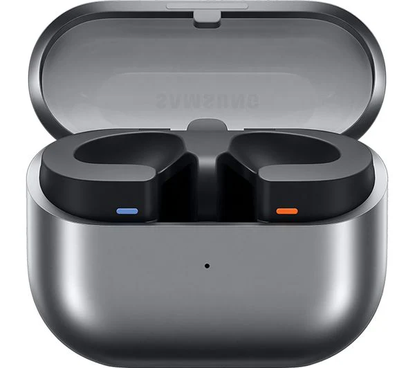 SAMSUNG Galaxy Buds3 Wireless Bluetooth Noise-Cancelling Earbuds - Silver - Pristine - Image 5