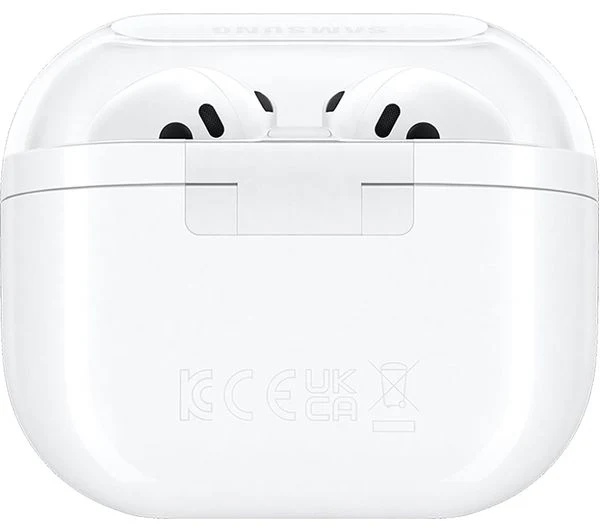 SAMSUNG Galaxy Buds3 Wireless Bluetooth Noise-Cancelling Earbuds - White - Pristine - Image 5