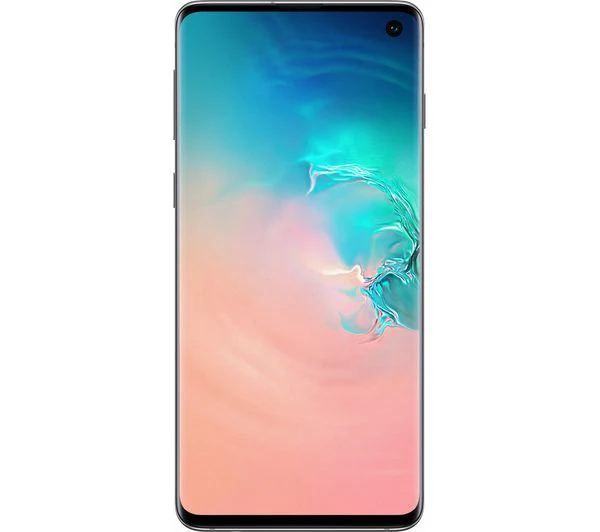 SAMSUNG Galaxy S10 SIM Free - 128 GB, Prism White - Acceptable