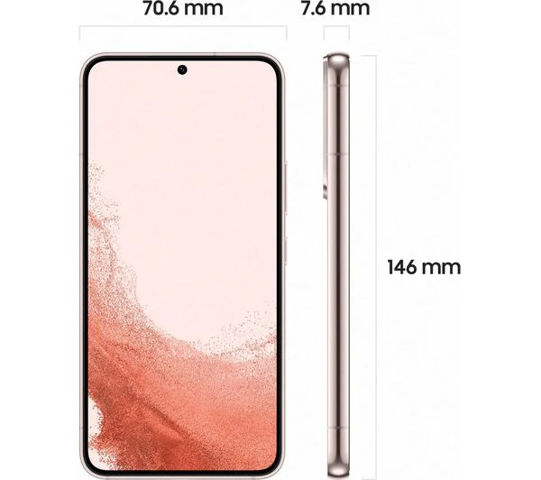 SAMSUNG Galaxy S22 5G - 128 GB, Pink Gold - Good - Image 3