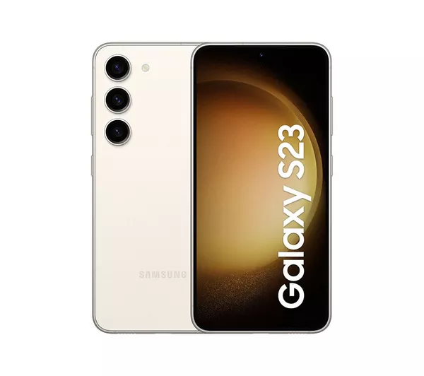 SAMSUNG Galaxy S23 - 256GB, Cream - Acceptable