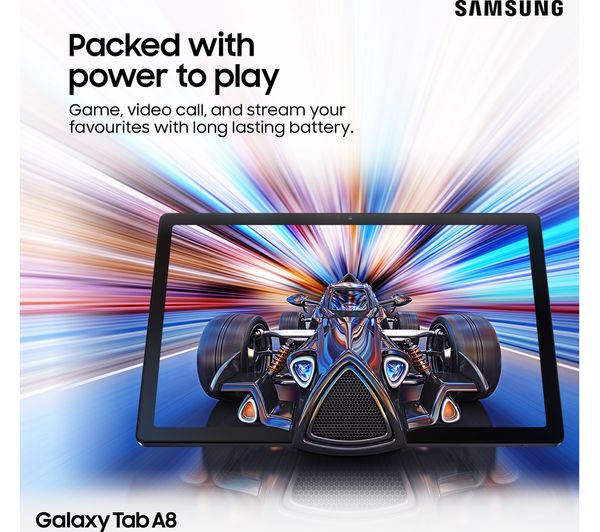 SAMSUNG Galaxy Tab A8 10.5" Tablet - 32 GB, Silver - Good - Image 9