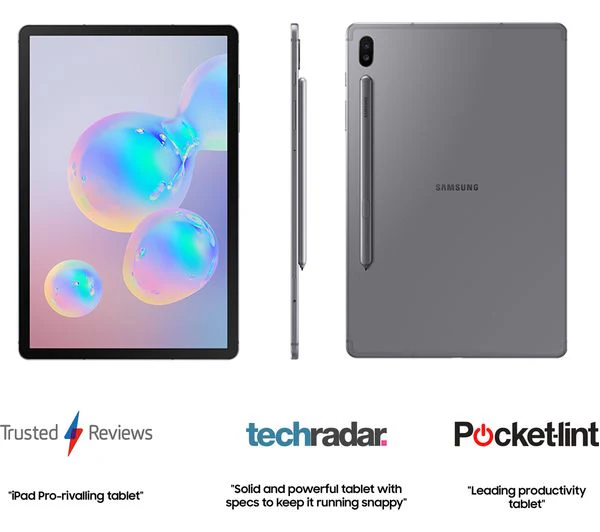 SAMSUNG Galaxy Tab S6 10.5" Tablet - 128 GB, Mountain Grey - Good - Image 3