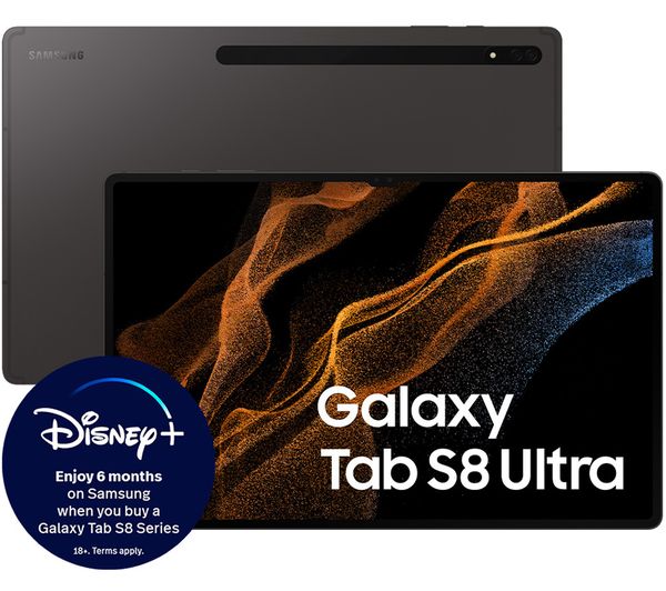 SAMSUNG Galaxy Tab S8 Ultra (14.6", 5G) Tablet - 128 GB, Grey - Very Good - Image 2