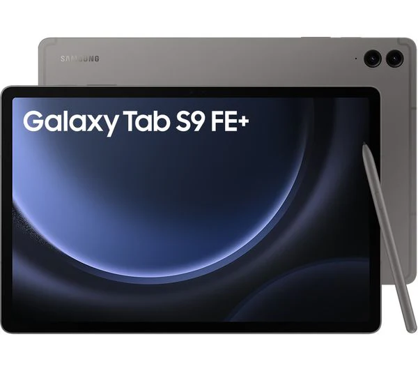 SAMSUNG Galaxy Tab S9 FE+ 12.4" Tablet - 128 GB, Grey - Pristine