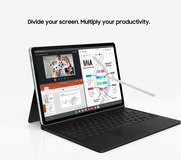 SAMSUNG Galaxy Tab S9 FE+ 12.4" Tablet - 256GB, Grey - Pristine - Image 5