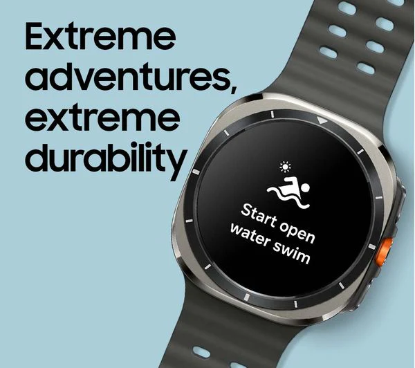SAMSUNG Galaxy Watch Ultra with Bixby - Titanium White, 47 mm - Pristine - Image 10