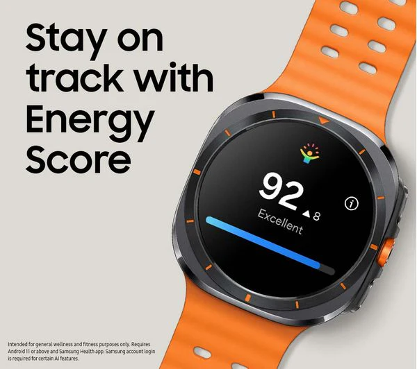 SAMSUNG Galaxy Watch Ultra with Bixby - Titanium White, 47 mm - Pristine - Image 11