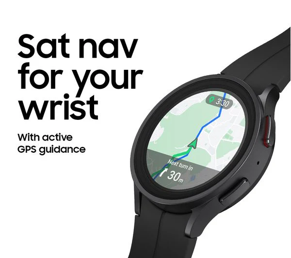 Samsung Galaxy Watch5 Pro – 45mm Black Titanium – GPS + Cellular – Pristine - Image 6