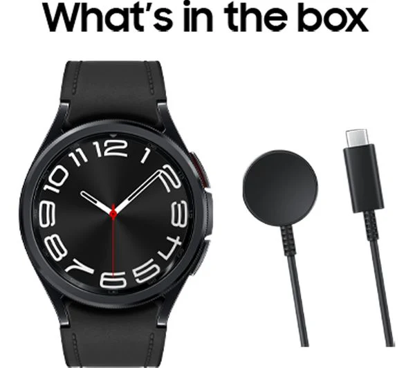 SAMSUNG Galaxy Watch6 Classic - Black, 43mm - Pristine - Image 9