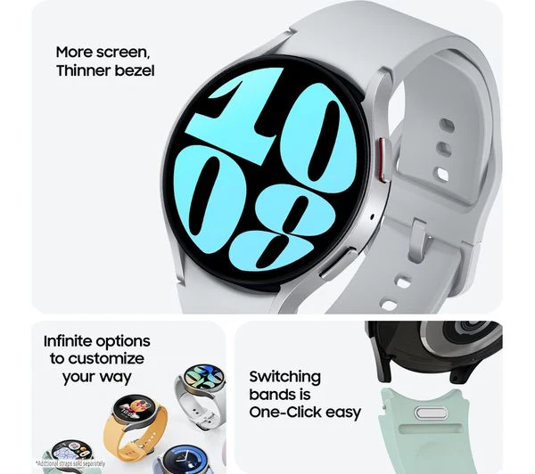 SAMSUNG Galaxy Watch6 - Graphite, 44mm - Pristine - Image 6