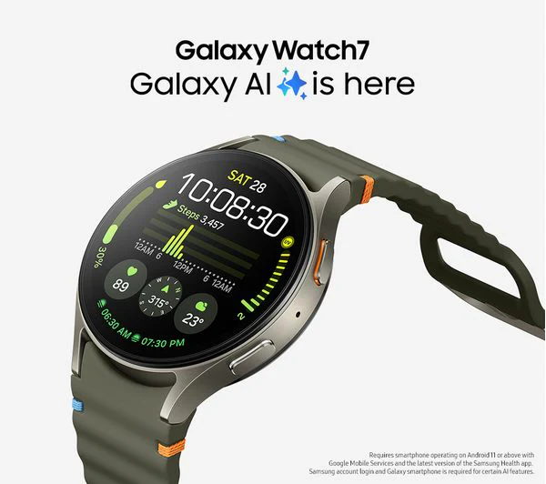 SAMSUNG Galaxy Watch7 - Cream, 44 mm - Pristine - Image 12