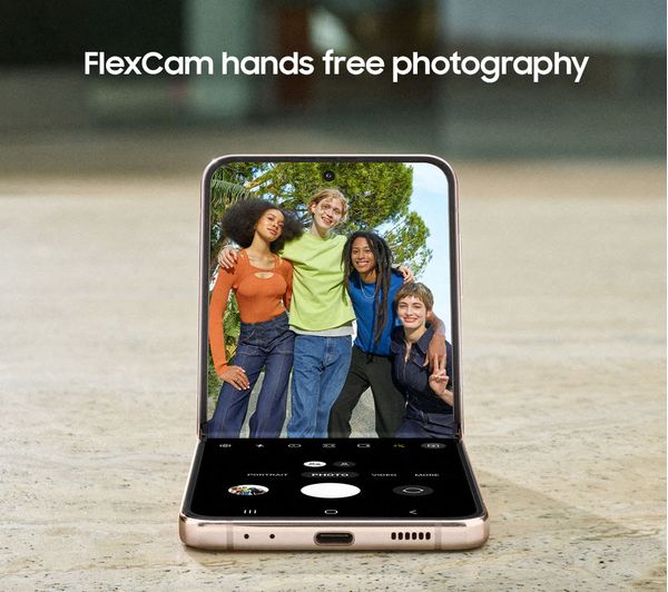 SAMSUNG Galaxy Z Flip4 - 128 GB, Bora Purple - Very Good - Image 3