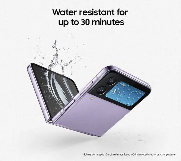 SAMSUNG Galaxy Z Flip4 - 128 GB, Bora Purple - Very Good - Image 4